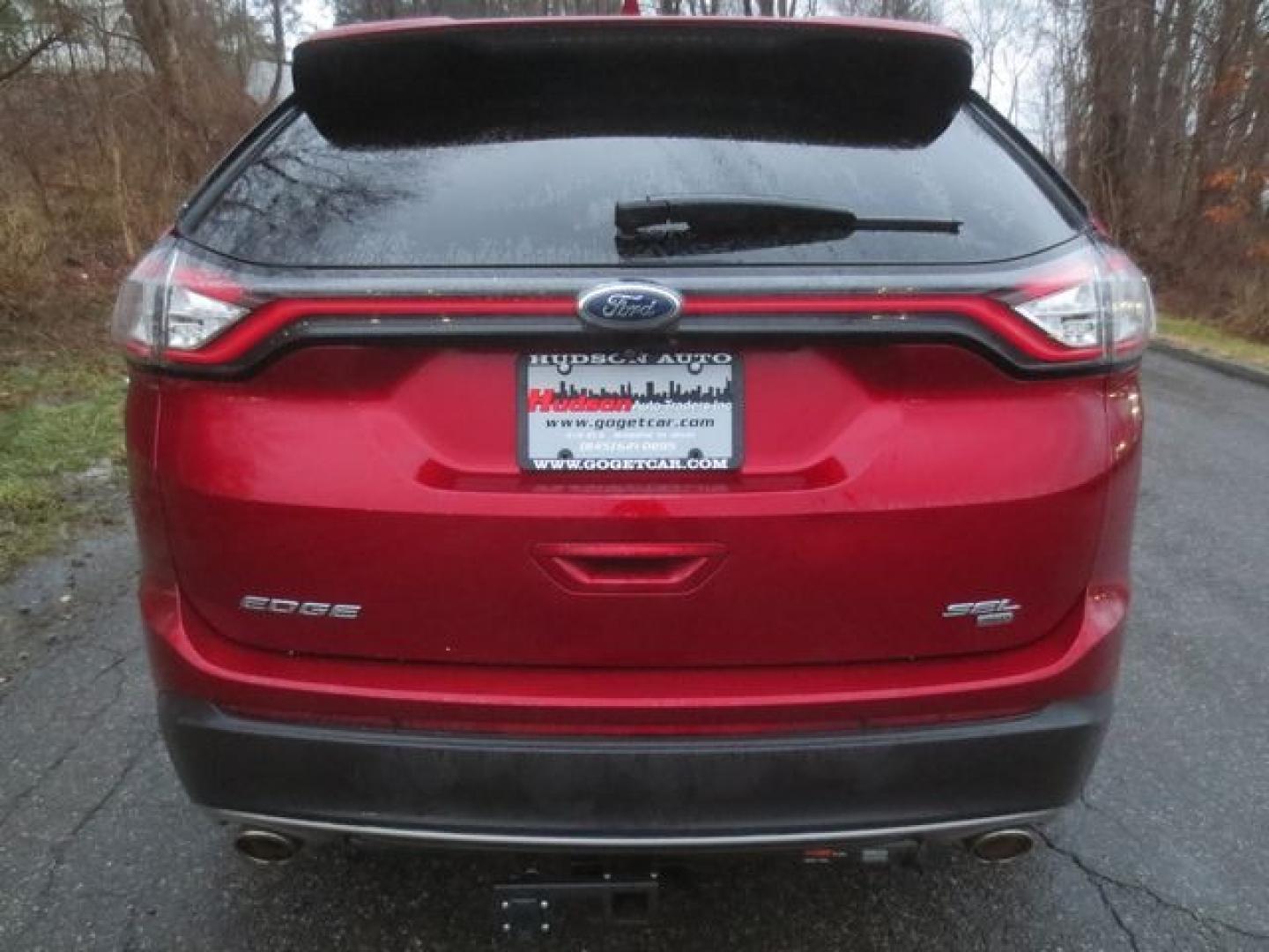 2016 Red /Black Ford Edge SEL AWD (2FMPK4J85GB) with an 3.5L V6 DOHC 24V engine, Automatic transmission, located at 270 US Route 6, Mahopac, NY, 10541, (845) 621-0895, 41.349022, -73.755280 - Photo#5